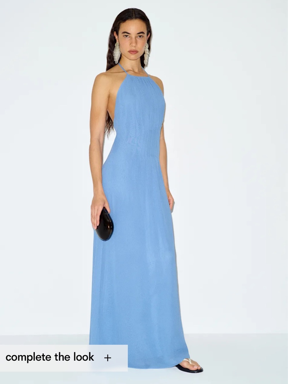 Reformation Olga Dress Blue - Size 6